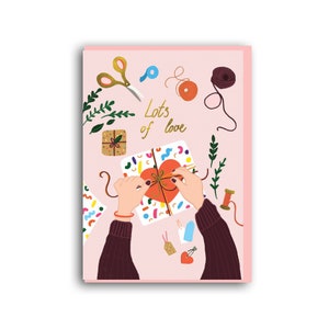 Mucho amor, Tarjeta de San Valentín, Tarjeta de amor, Tarjeta de aniversario, Novia, Novio, Esposa, Esposo, Amigo, regalo del día de San Valentín