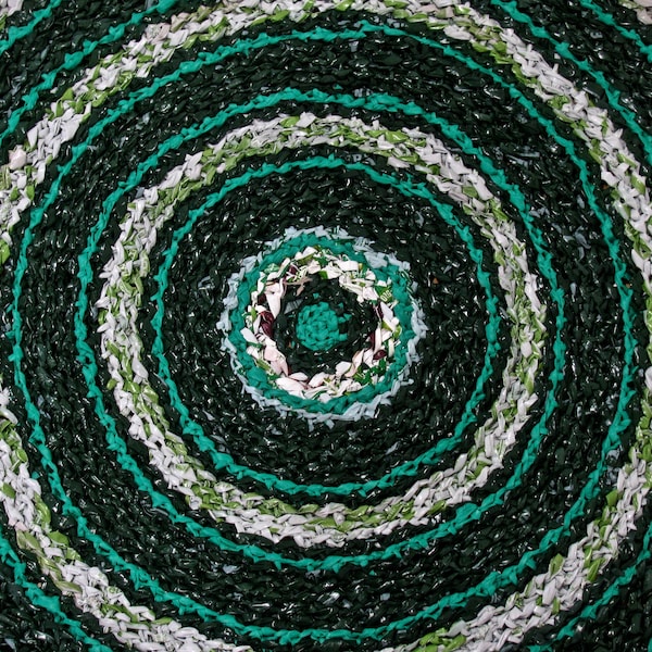 Plastic Bag Rug Etsy