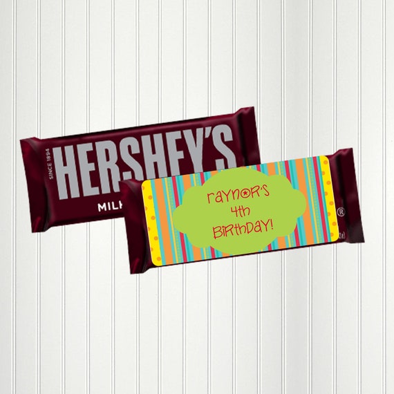 SOCK MONKEY Candy Bar Wrapper, Sock Monkey Party Favors, Candy Bar Wrappers, Print or Digital Download Il_570xn
