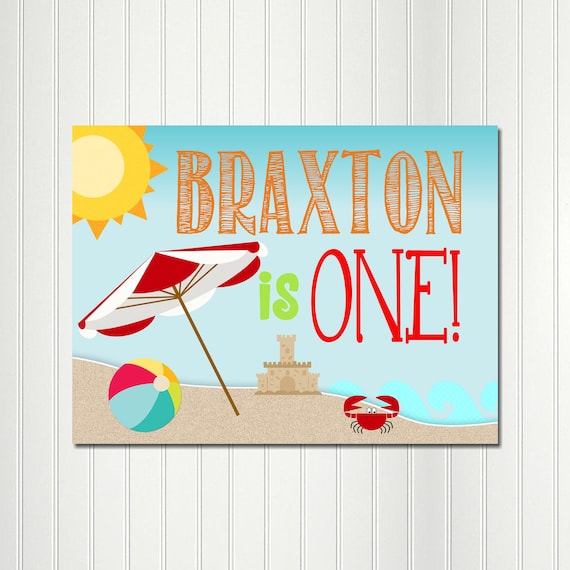 Pool Party Backdrop, Beach Party Sign, Beach Ball Banner, Swim Birthday, Background, Sign, Banner, Poster Il_570xn