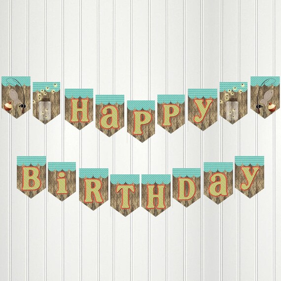 Fishing Banner Fish Happy Birthday Banner O Fish Ial Fishing