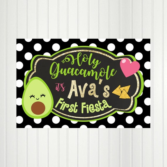 Avocado Backdrop, Avocado Party, Holy Guacamole, Sign, Avocado Banner, Fiesta, Taco Party, Taco Twosday, Graduation, Baby Shower, Engagement Il_570xn