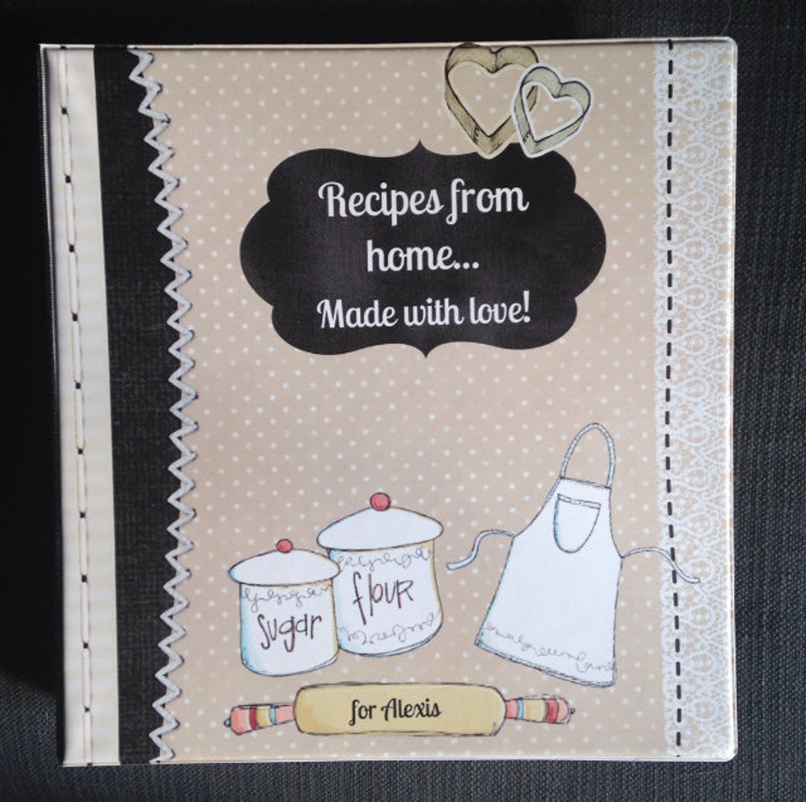 Recipe Book DIY Kit Homemade Cookbook Treasured Gift Digital Etsy