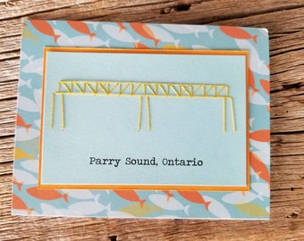 Bridge Note Card - Etsy