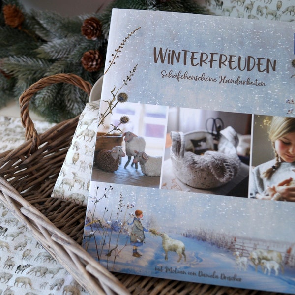 WINTERFREUDEN  Buch Kreuzstich und Nähen von acufactum