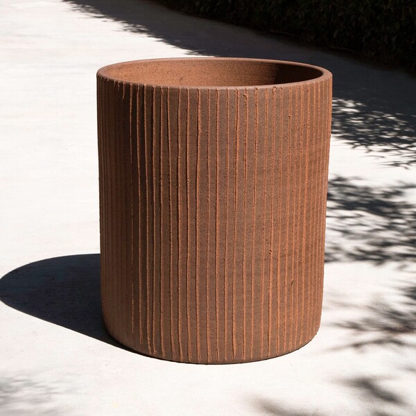 Large Cylinder Planter Etsy