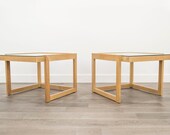 Pair of Mid Century Cocktail Tables by Paul Laszlo for Brown Saltman