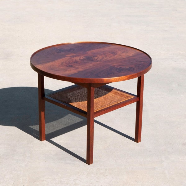 Jack Cartwright for Founders Mid Century Round Side Table, 1960's