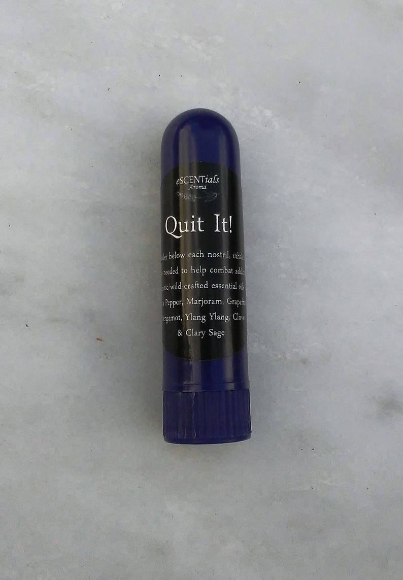 Quit Smoking Smoking Cessation Aromatherapy Inhaler Etsy