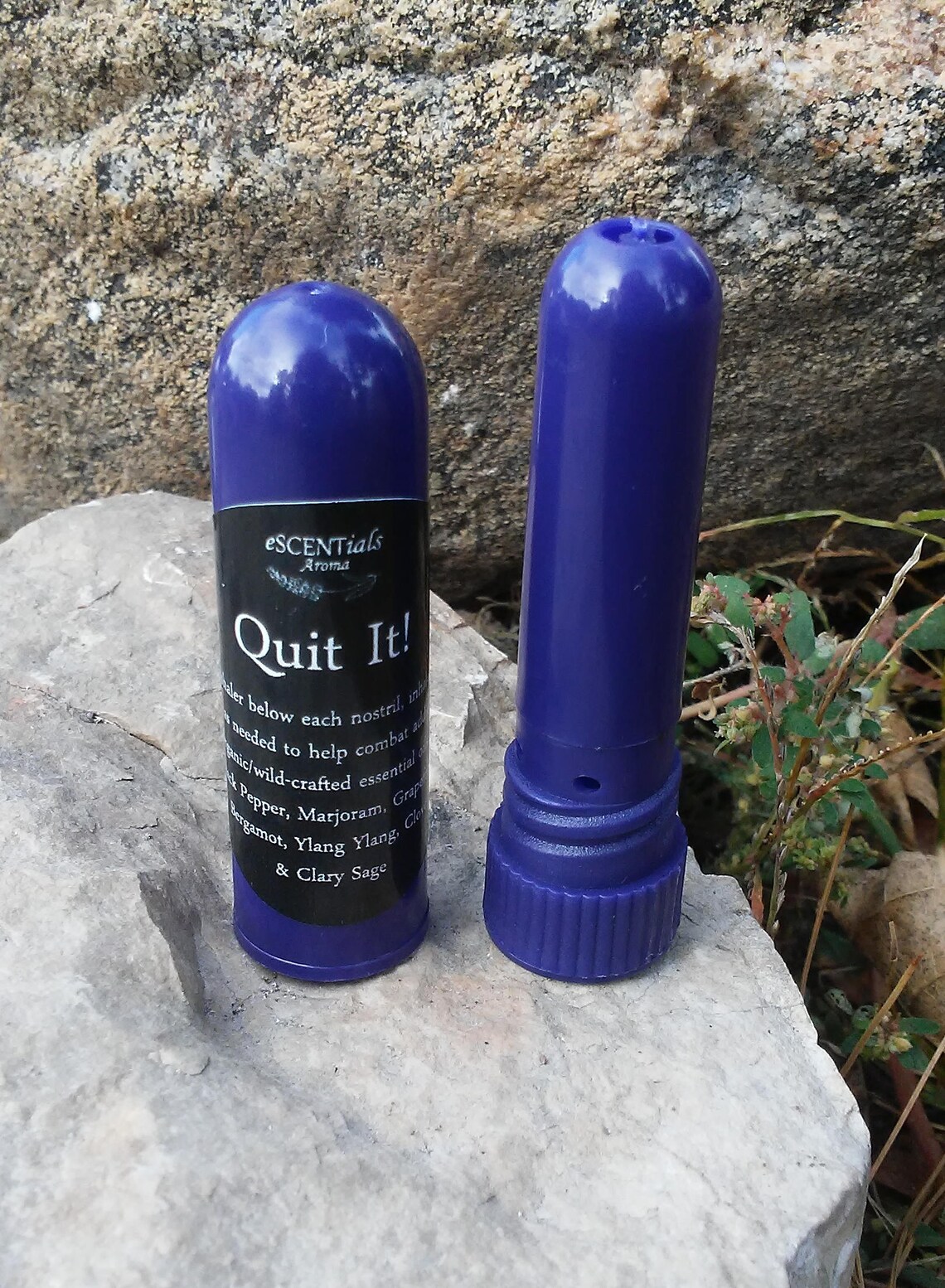 Quit Smoking Smoking Cessation Aromatherapy Inhaler Etsy