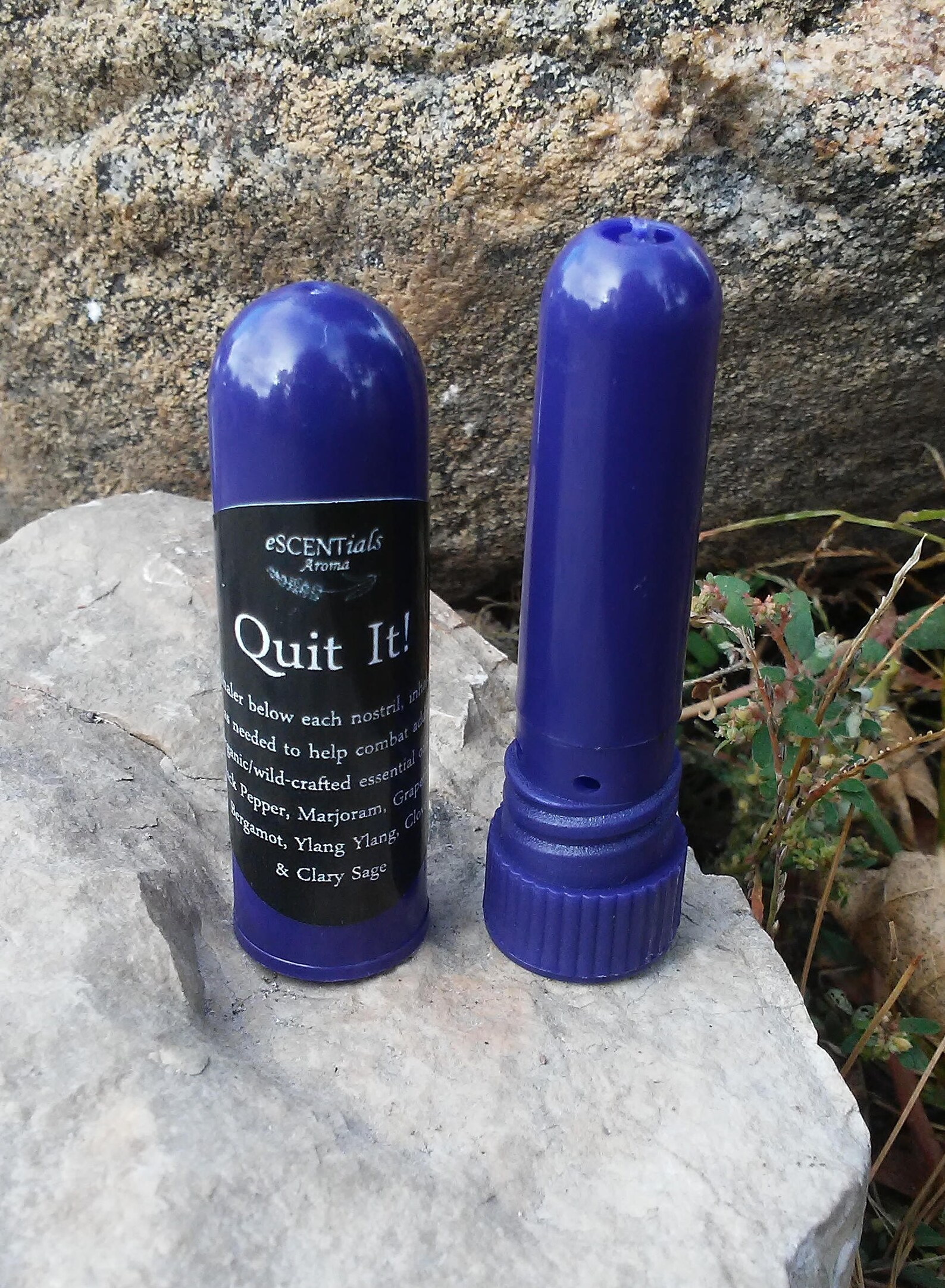 Quit Smoking Smoking Cessation Aromatherapy Inhaler Etsy