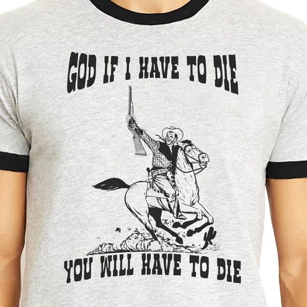 Modest Mouse Cowboy Dan Ringer Tee: Indie Rock Concert Shirt