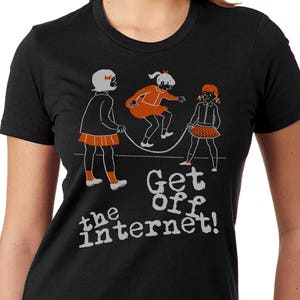 Le Tigre Inspiriertes T-shirt: 90er Jahre Riot Girl Mode
