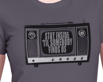 The National Band T-Shirt: Apartment Story Lyrics, Indie Rock Style