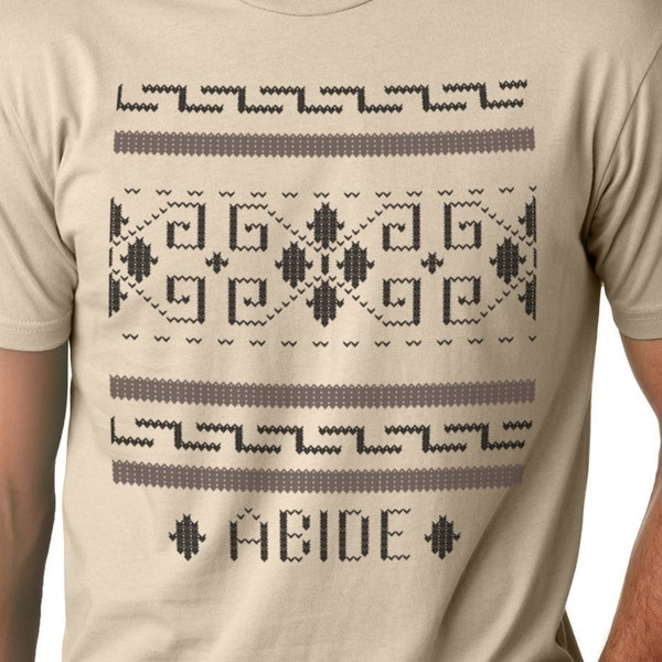 Big Lebowski  Abide Shirt, Coen Brothers Film Shirt, The Dude Sweater, Gift for Move Lover, Dad's Favorite Movie,  Classic Cult Film