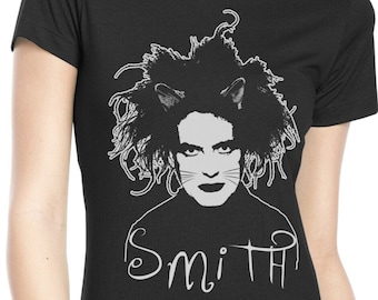 Robert Smith 'Lovecat' Shirt - The Cure - 80s New Wave