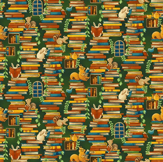 Paintbrush Studios Forest Fables Stacked Books on Green 100 Etsy