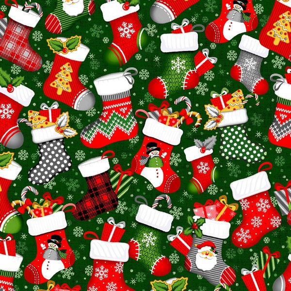 Pre Quilted Christmas Fabric Etsy