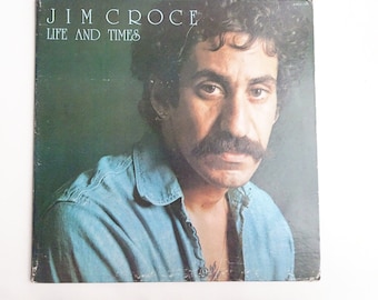 Jim Croce Life and Times ablum / Vintage LP record / 1973 Vintage vinyl