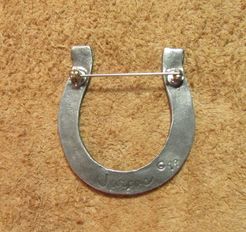 Horseshoe Pin Equestrian Pin Equestrian Brooch Horseshoe Etsy
