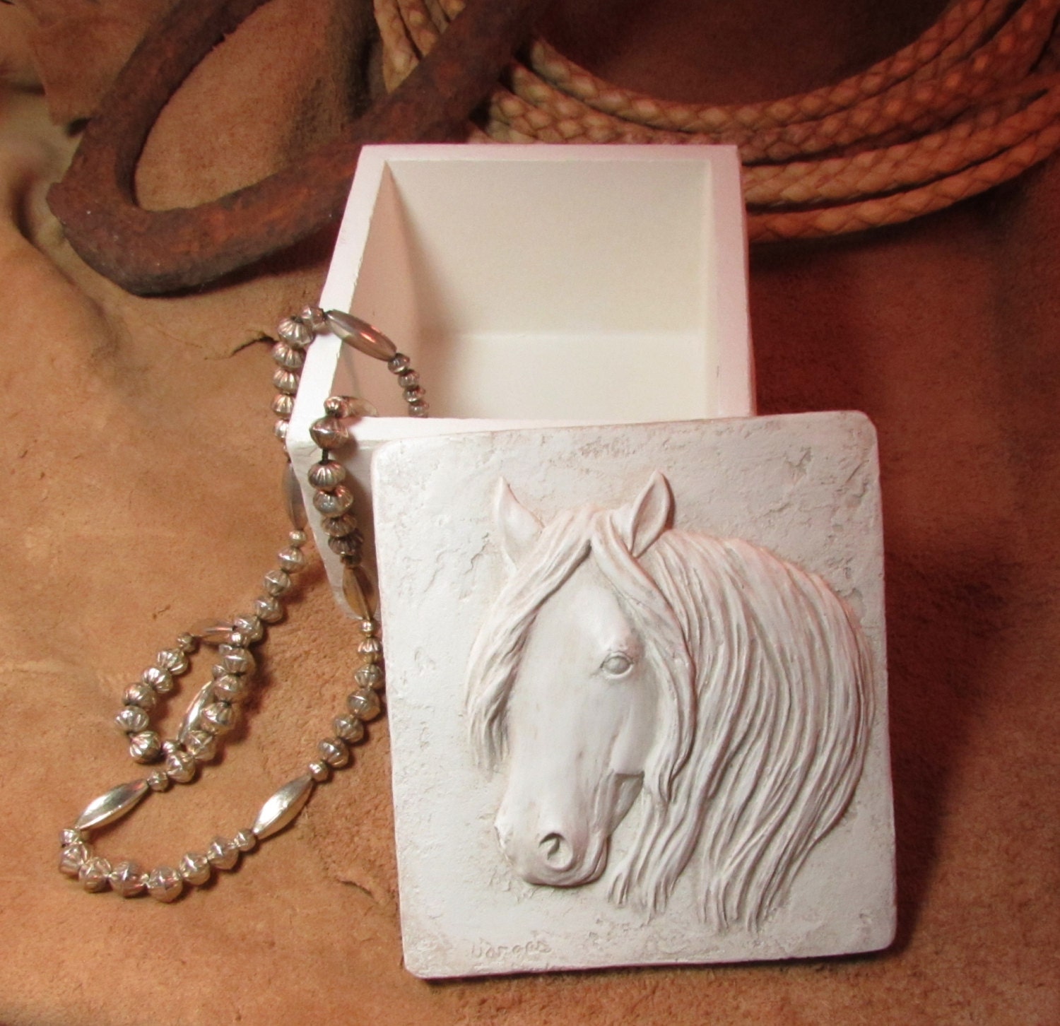 Wild Horse keepsake box trinket box Etsy