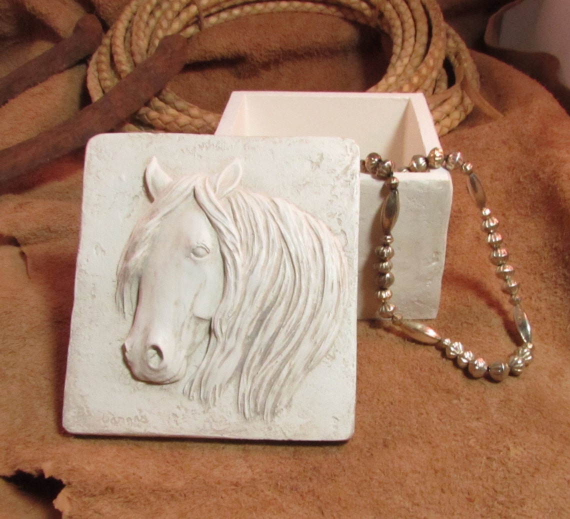 Wild Horse Keepsake Box Trinket Box Etsy