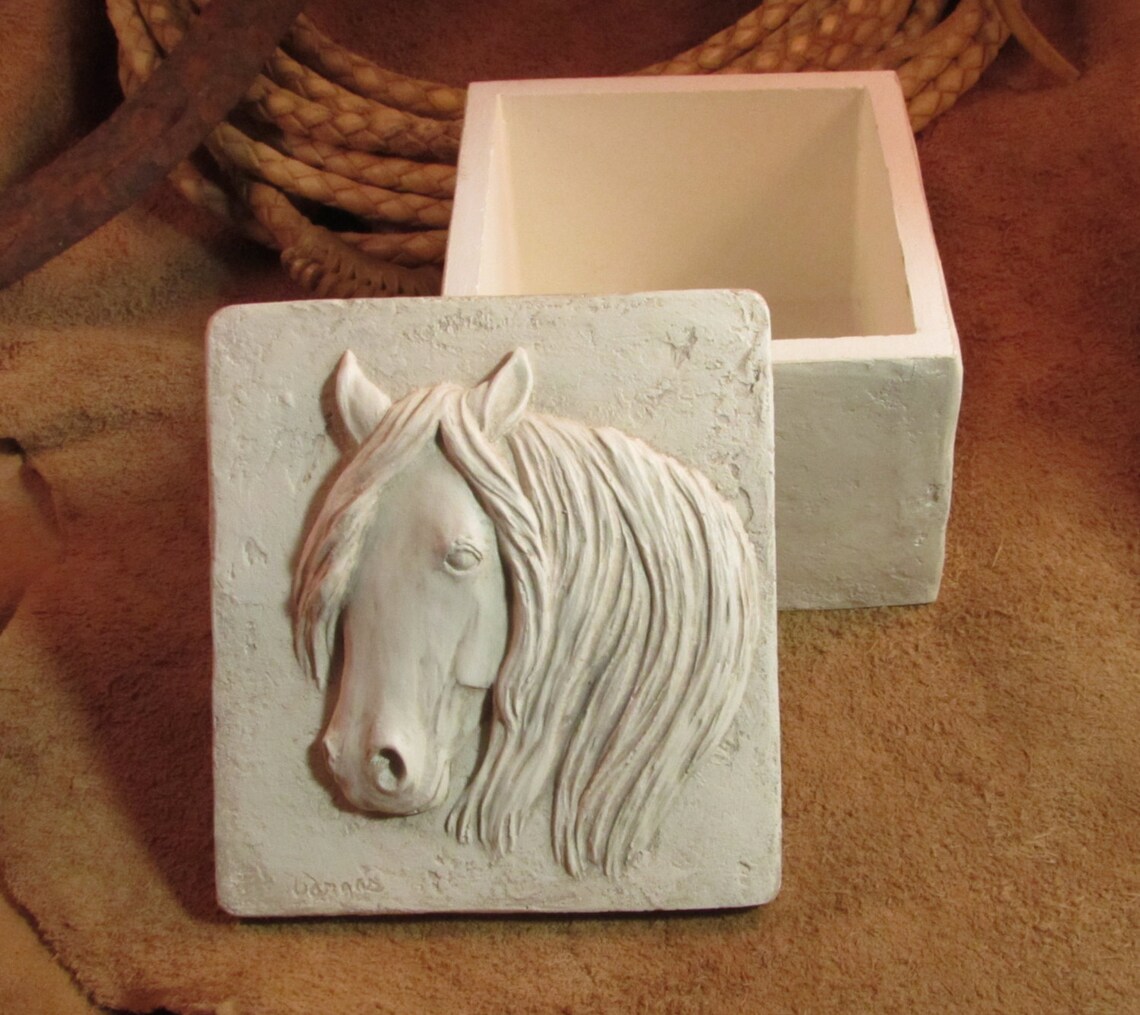 Wild Horse Keepsake Box Trinket Box Etsy