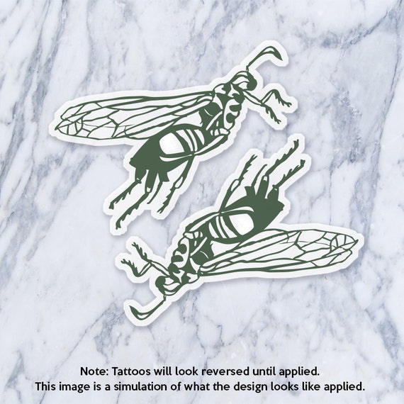Wasp tattoo | Wasp tattoo, Tattoo designs, Small tattoos