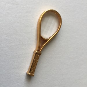 SWAROVSKI Crystal Figurine Tennis Racket