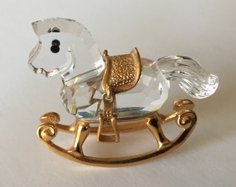 SWAROVSKI Crystal Memories Rocking Horse