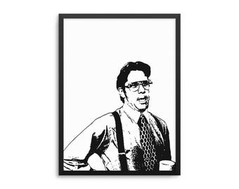 Bill Lumbergh Office Space Poster - Funny Boss Gift