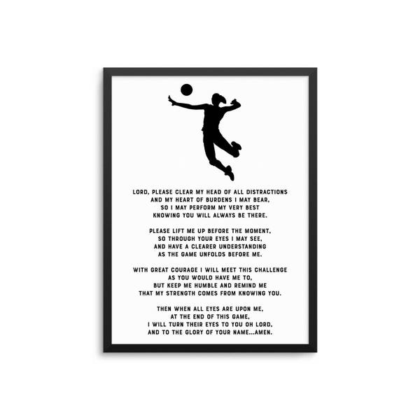 Volleyball Prayer Svg Etsy