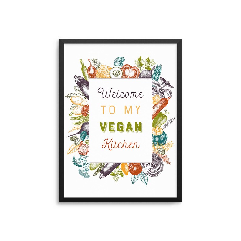 Willkommen in meinem Vegane Küche Poster | Etsy Willkommen in meinem Vegane Küche Poster | Etsy