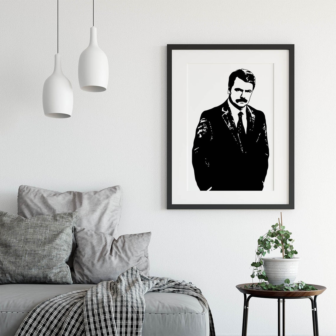 Ron Swanson Parks and Rec Poster Parks and Recreation TV | Etsy