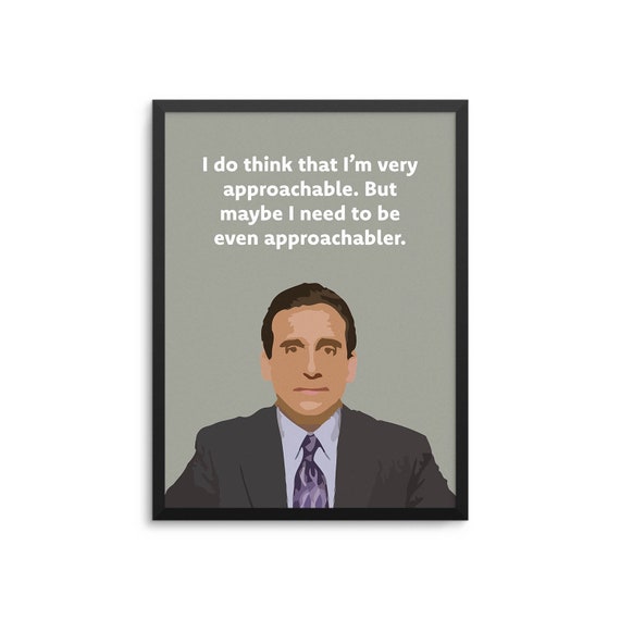 Póster Motivacional Divertido De Michael Scott Preferirí Póster Motivacional Divertido De Michael Scott Preferirí