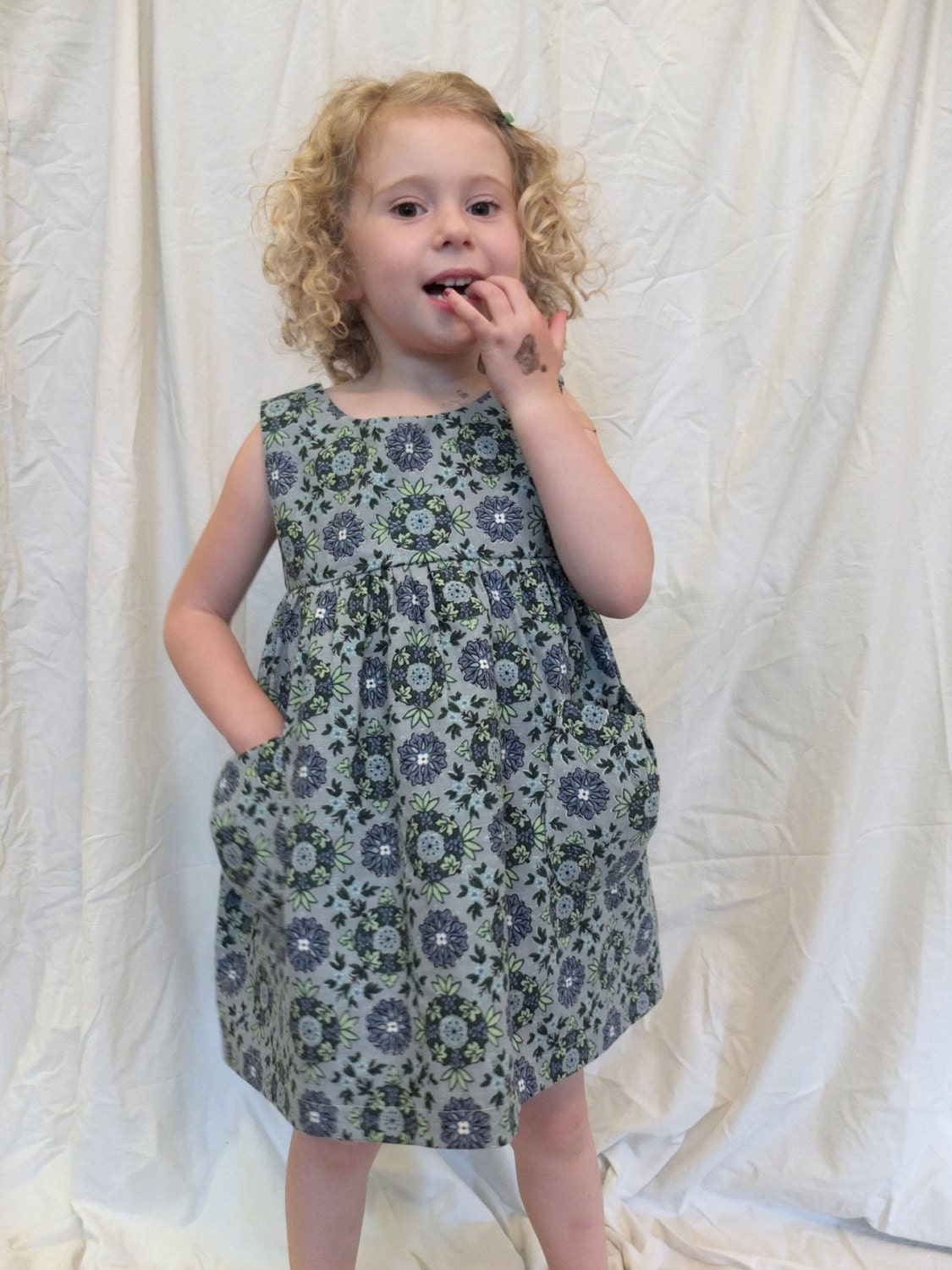 The Mira Dress Sewing Pattern for Girls. Sizes 2-9. A - Etsy