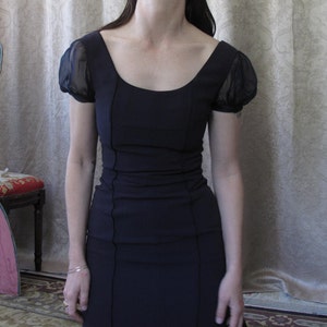 Vintage Chloe Navy Dress sz Sm image 1