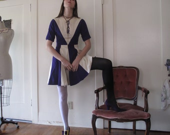 1960's Wool CheerLeader Outfit sz Sm