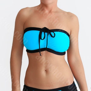 strapless bikini top plus size