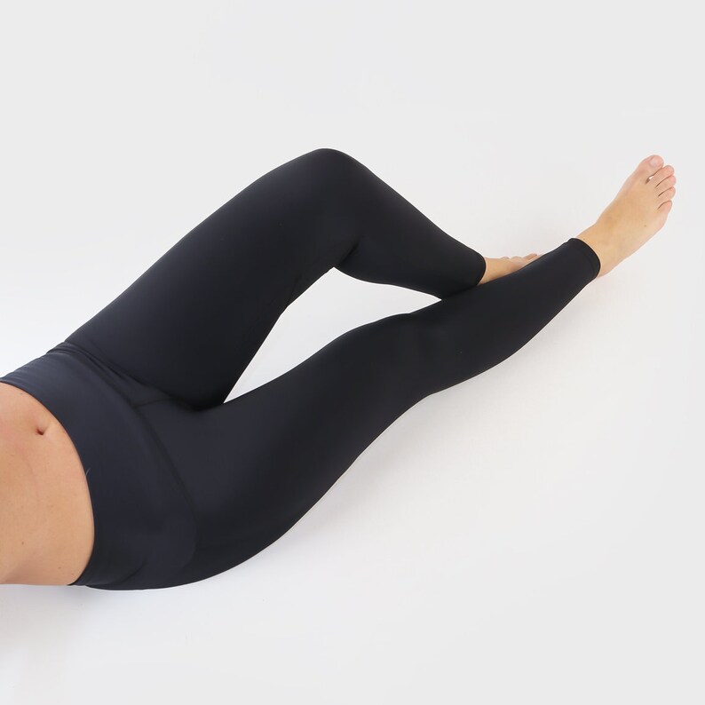 Black Leggings / High Waist Yoga Pants / Black Yoga Tights / Etsy