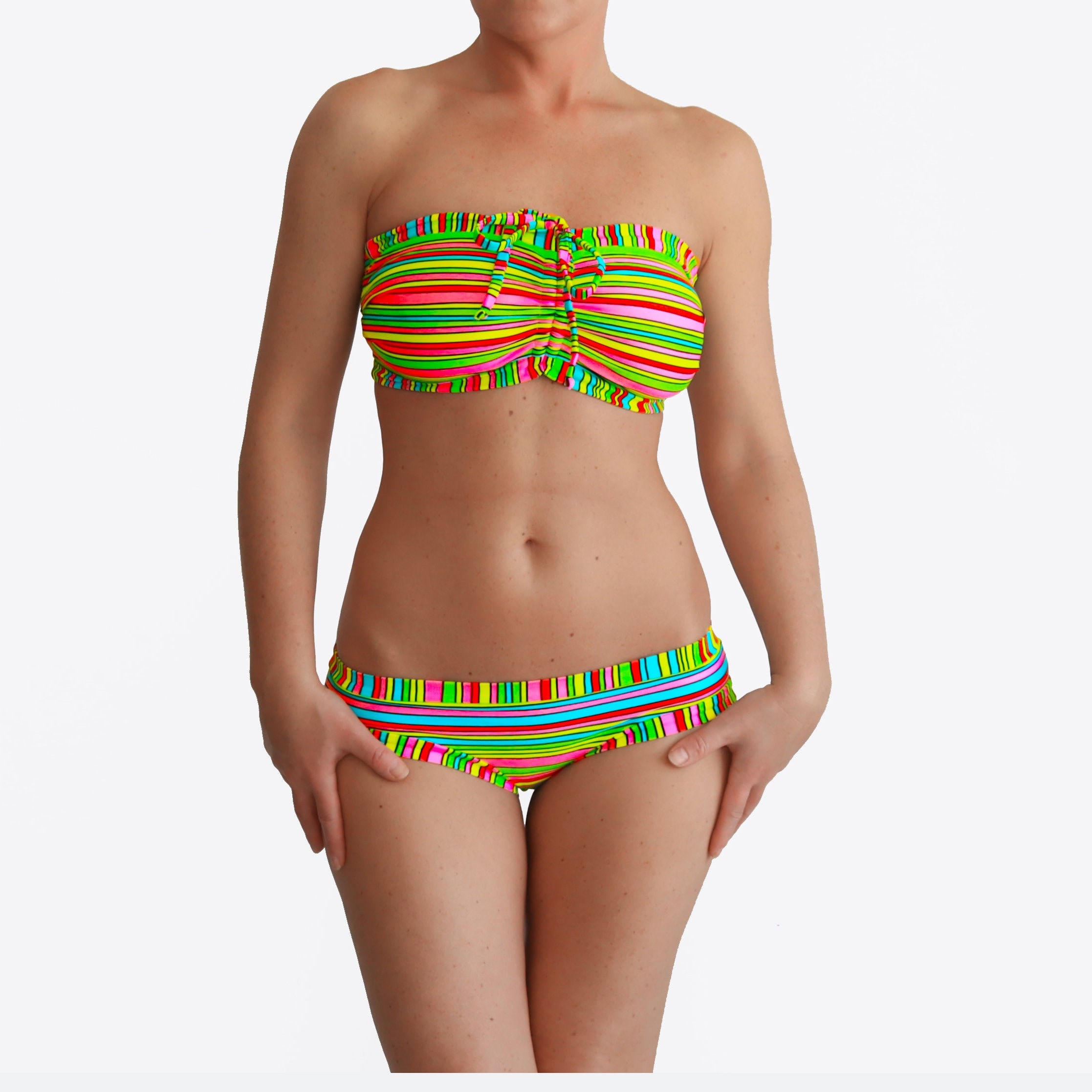 plus size bandeau bathing suits