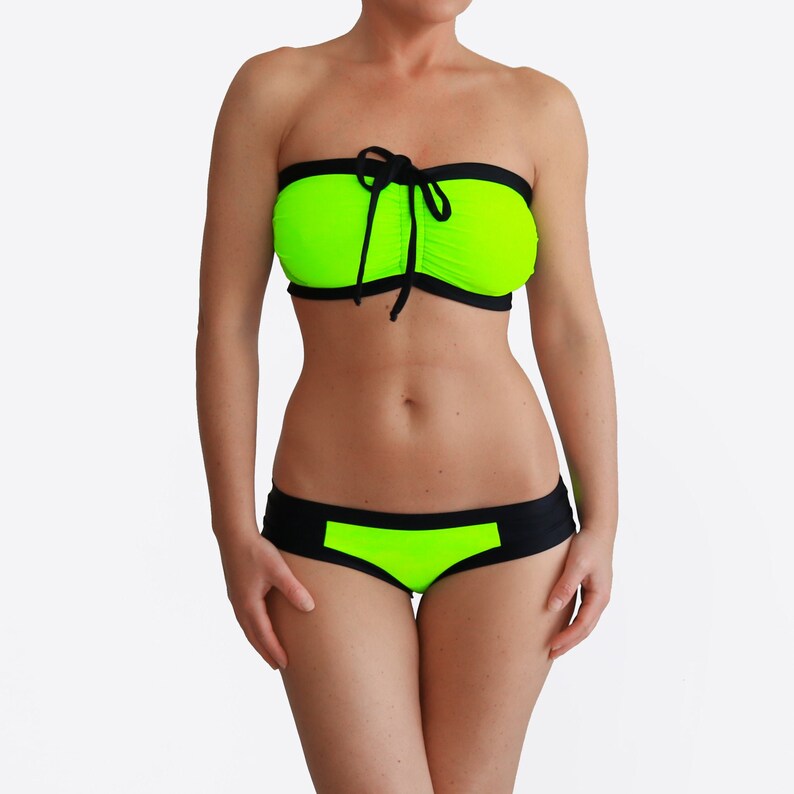 neon bathing suits plus size
