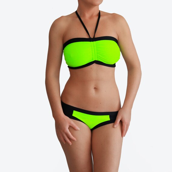 plus size strapless bikini