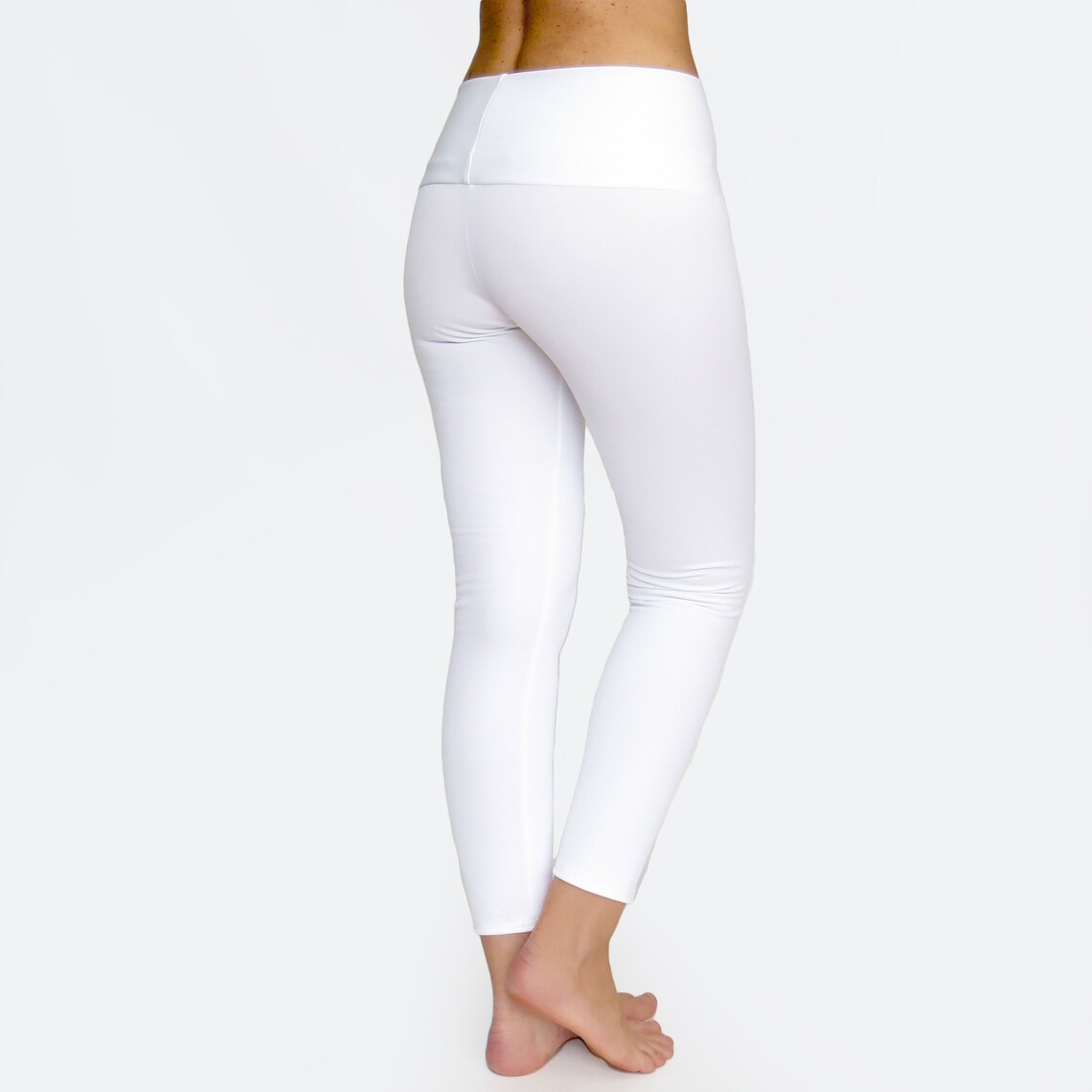Stretch Leggins Yoga Pant White