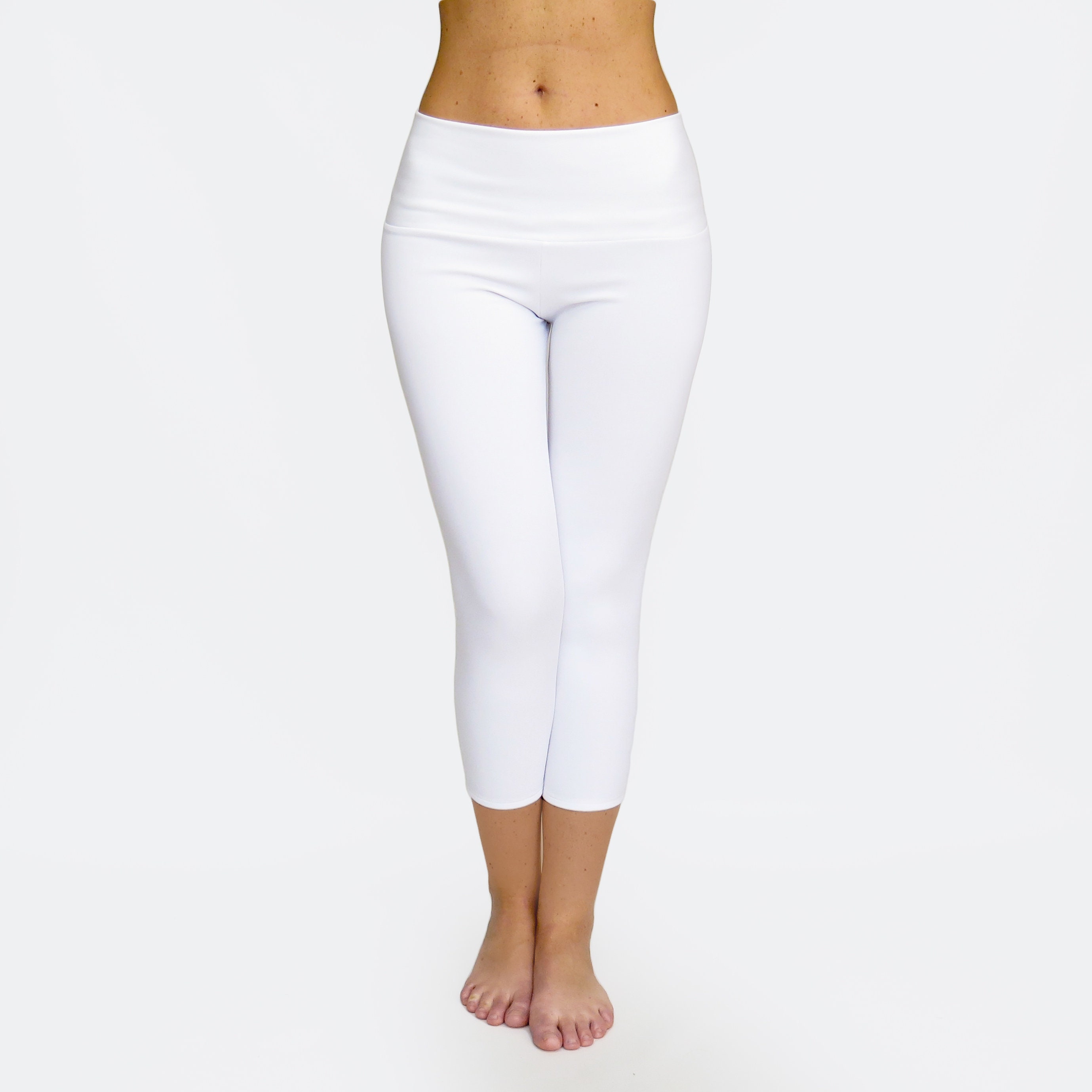 Sublimation Blanks White Leggings and Polyester Capri Yoga - Etsy