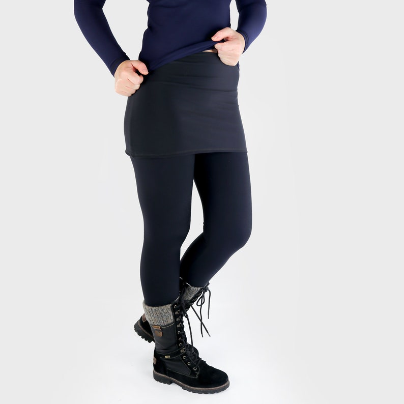 Leggings Skirt / Shirt Extender / Cover up Skirt / Waist Etsy