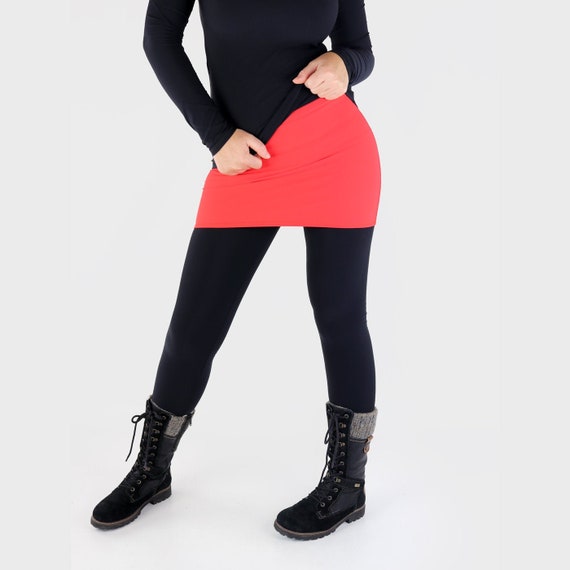 Skirt / Fleece Skirt / High Waist 