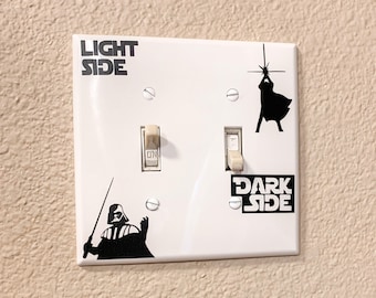 Star Wars Light Side Dark Side Double Switch Cover