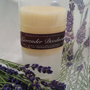 All-natural handmade Lavender Deodorant