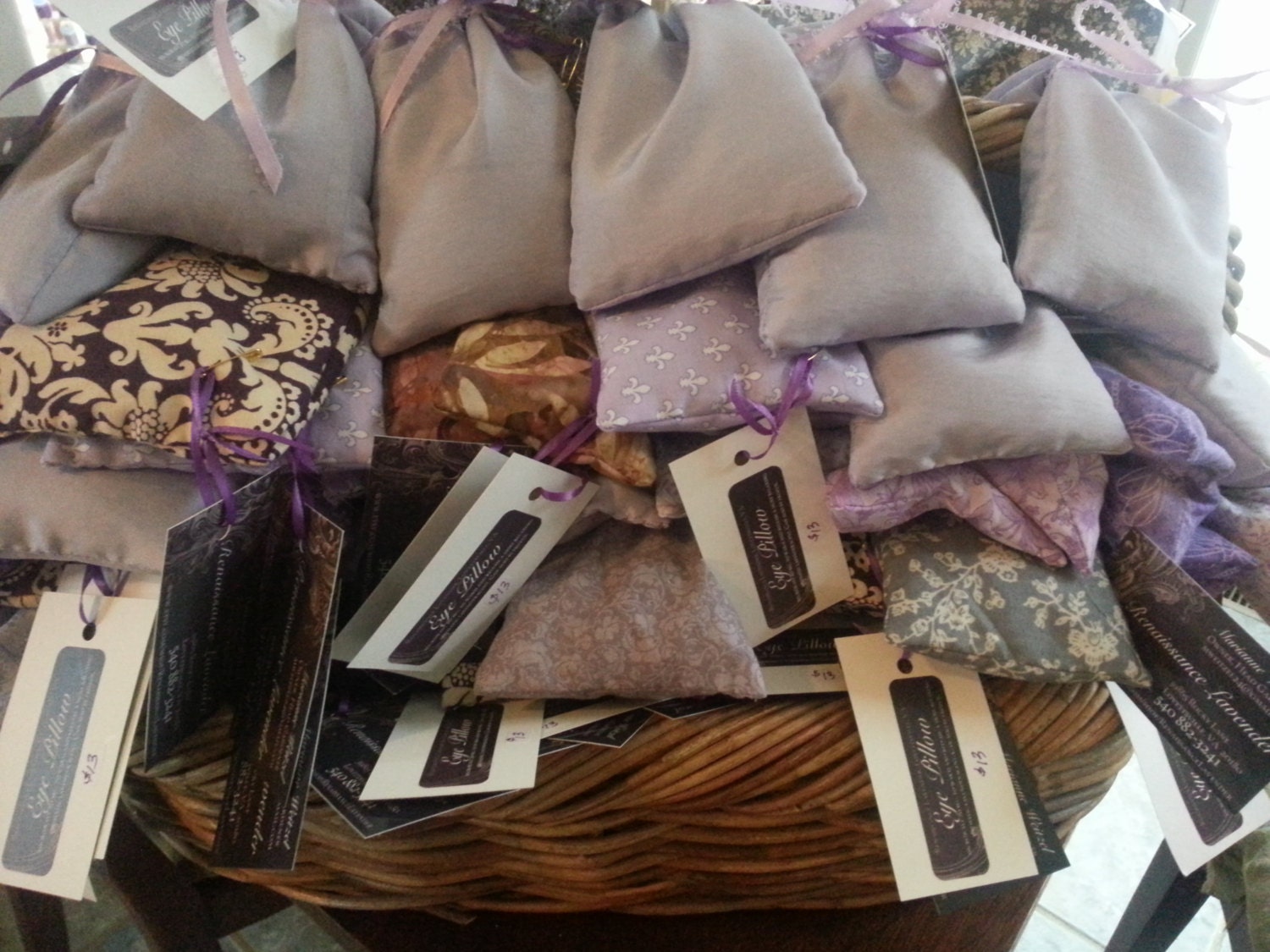Lavender scented eye pillow for stress or headache relief Etsy